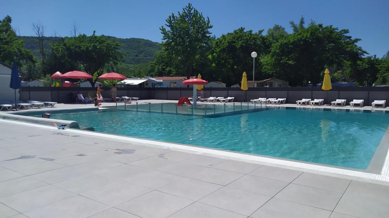 Mobil-Home Du Lac De Foix Ngoại thất bức ảnh